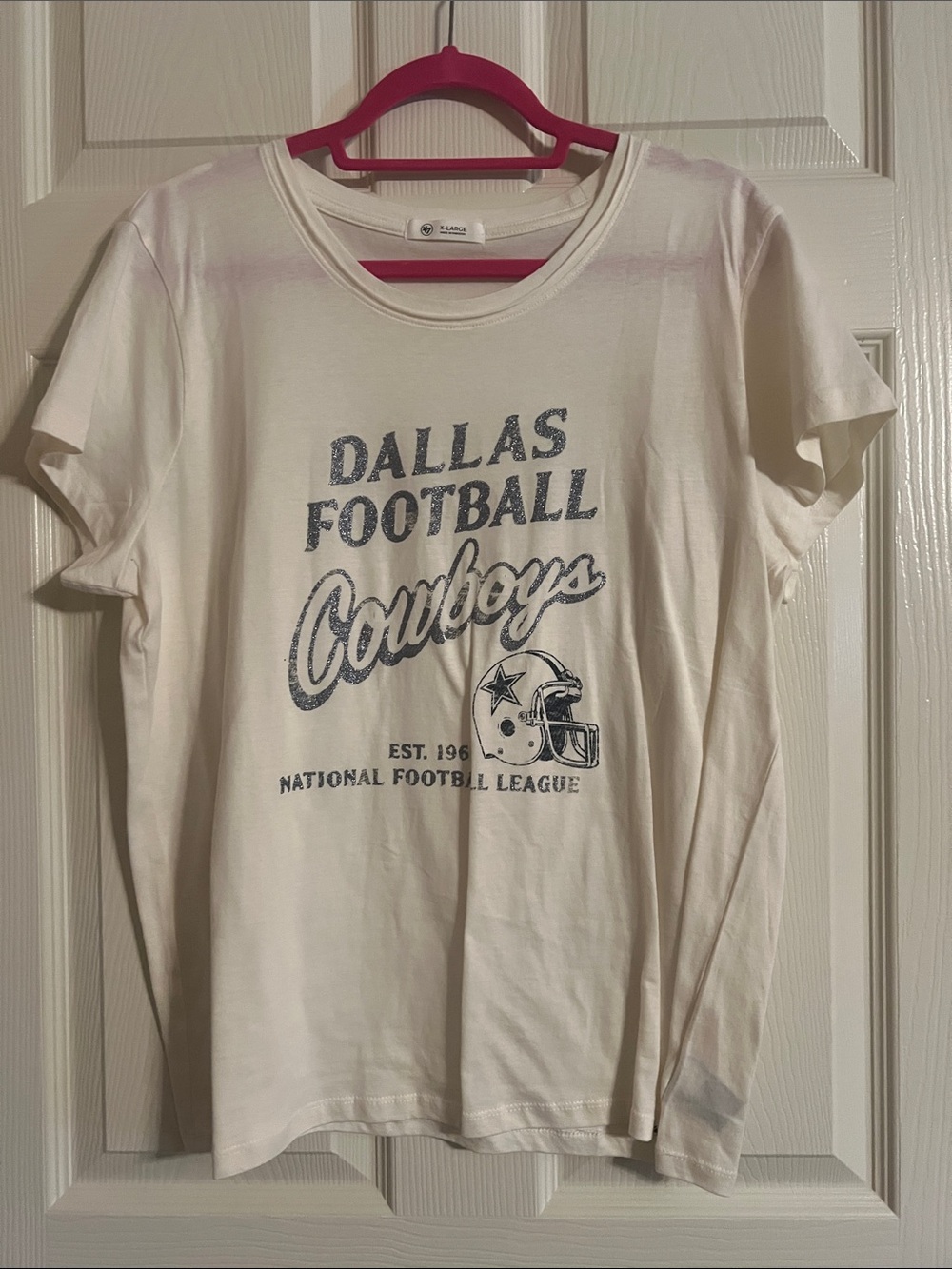 Dallas Cowboys Graphic Short Sleeve Tee - White